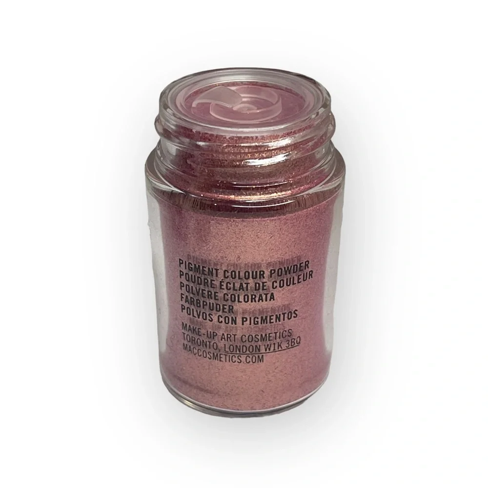 new MAC Cosmetics 𖦹 Pigment Powder 𖦹 Rose Pink 𖦹 Face Lips Eyes 𖦹 Wet Dry 𖦹